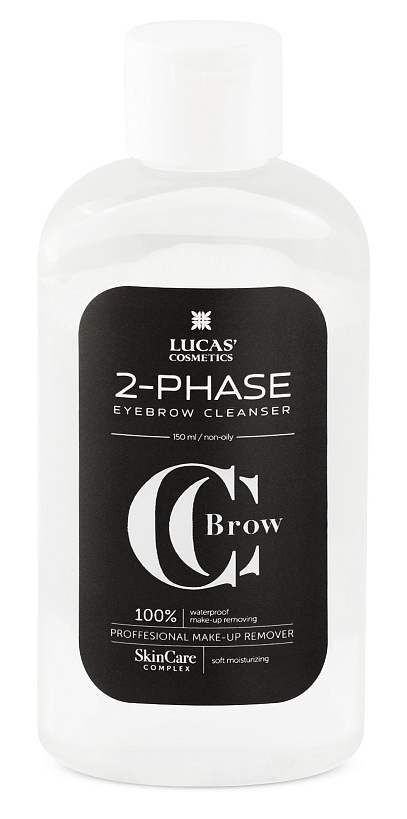 LUCAS' COSMETICS Жидкость двухфазная / 2-phase Eyebrow Clean