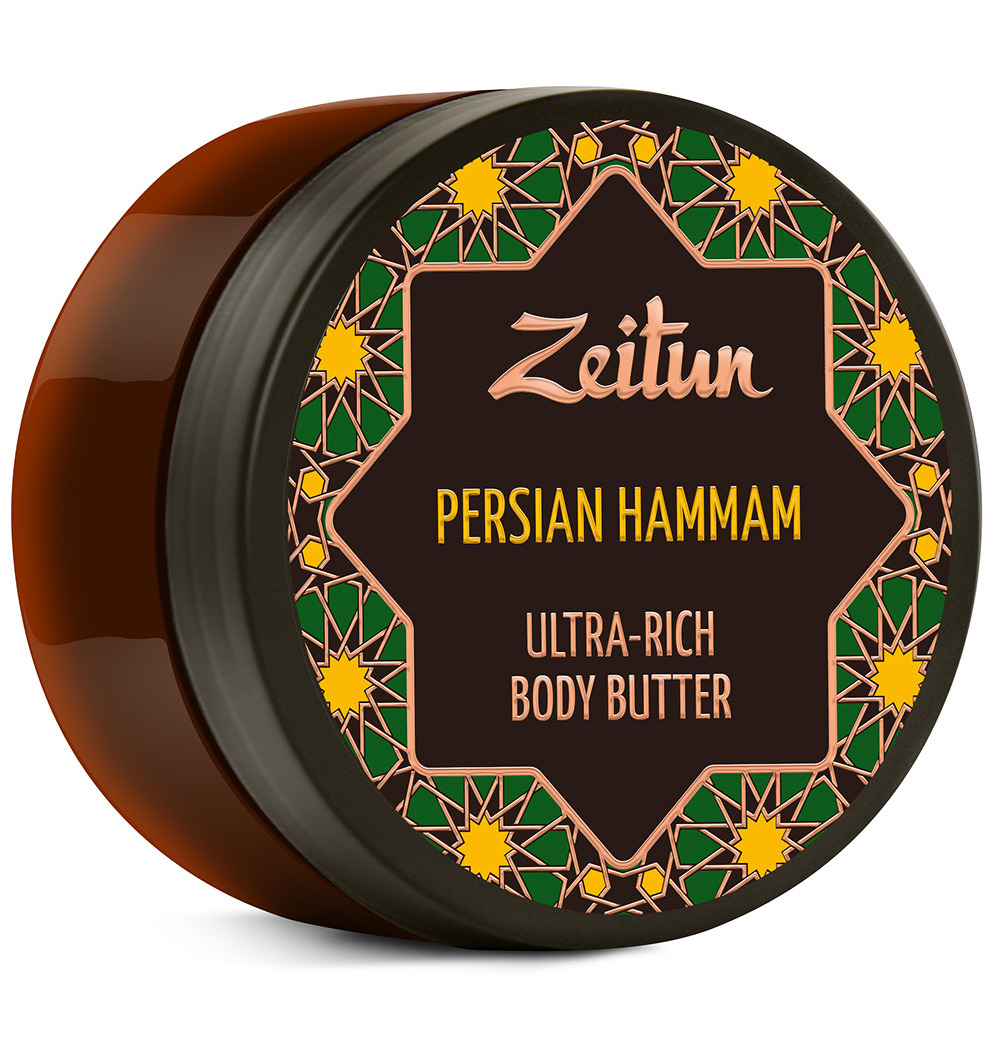 ZEITUN Крем-масло для тела Персидский хаммам, детокс и обнов