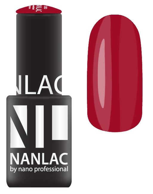 NANO PROFESSIONAL 2154 гель-лак для ногтей, вишневый флауш /
