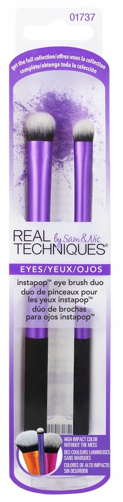 REAL TECHNIQUES Набор кистей для макияжа глаз / Instapop Eye