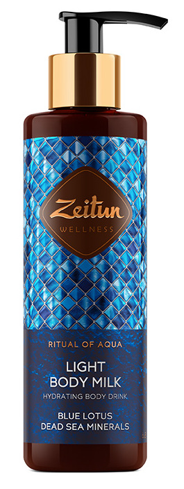 ZEITUN Молочко легкое для тела Ритуал увлажнения / Aqua 200 