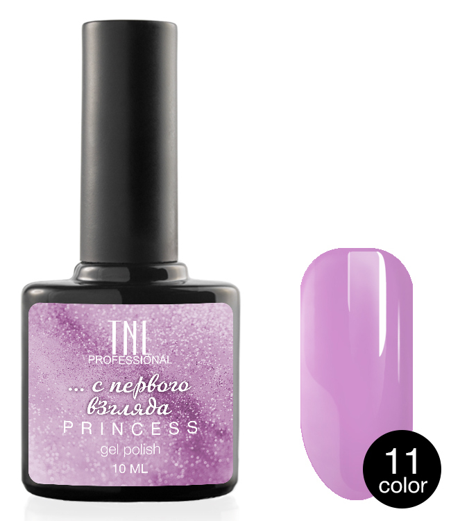 TNL PROFESSIONAL 11 гель-лак для ногтей / Princess color 10 