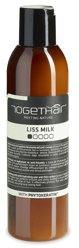 TOGETHAIR Молочко моделирующее для выпрямления волос / Finis