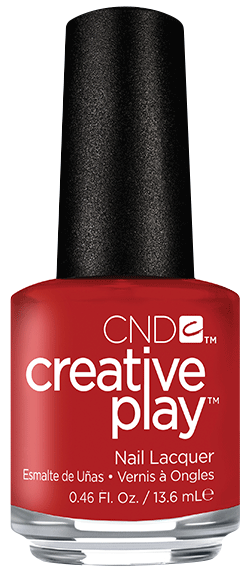 CND 412 лак для ногтей / Red y to Roll Creative Play 13,6 мл