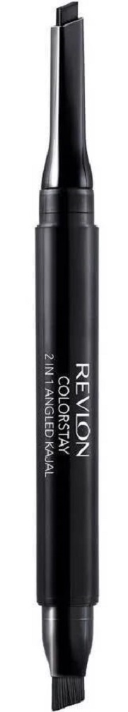 REVLON Карандаш 2 в 1 для глаз, с щеточкой 101 / colorstay a