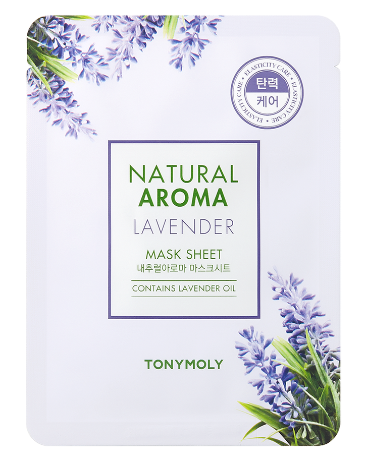 TONY MOLY Маска для лица / Natural Aroma Lavender Oil Mask 2