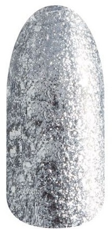 RuNail 3753 гель-лак для ногтей, платина / Lurex 5 г