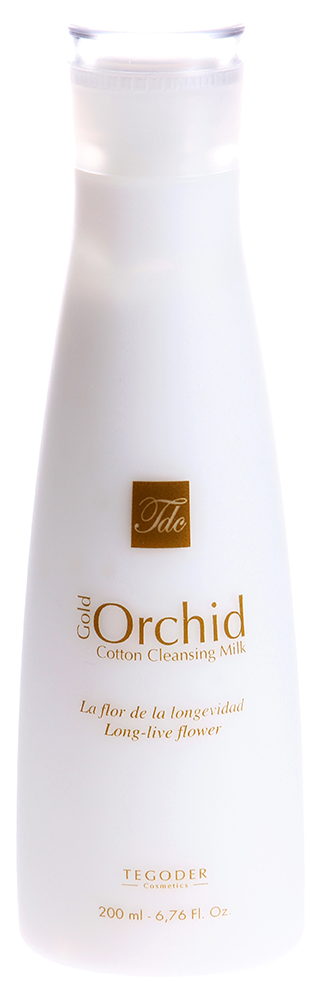 TEGOR Молочко очищающее Золотая орхидея / GOLD ORCHID COTTON