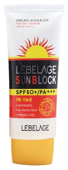 LEBELAGE Крем солнцезащитный для лица SPF 50+ PA+++ 70 мл