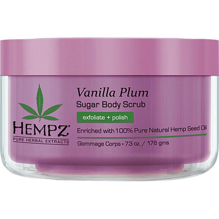HEMPZ Скраб для тела, ваниль и слива / Vanilla Plum Herbal S