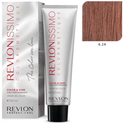 REVLON PROFESSIONAL 6.24 краска для волос, темный блондин пе