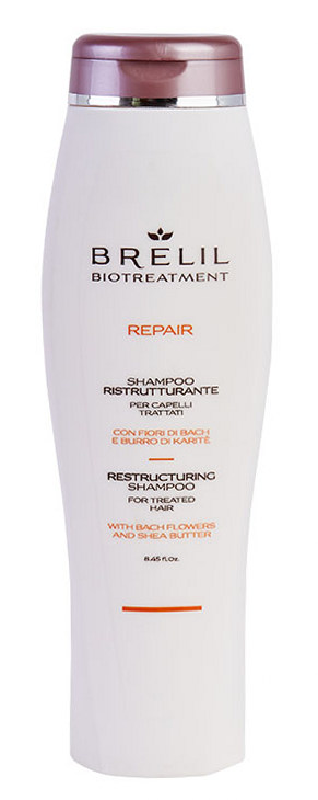 BRELIL PROFESSIONAL Шампунь восстанавливающий для волос / BI