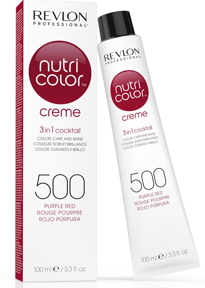 REVLON Professional 500 краска 3 в 1 для волос, пурпурно-кра