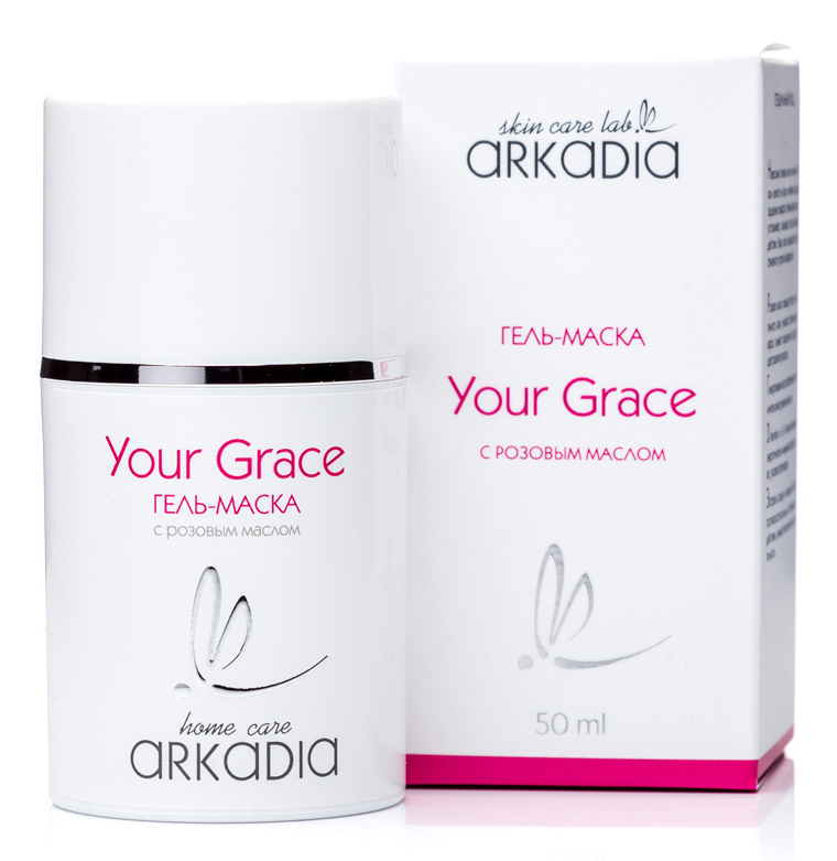 ARKADIA Гель-маска с розовым маслом / Your Grace 50 мл
