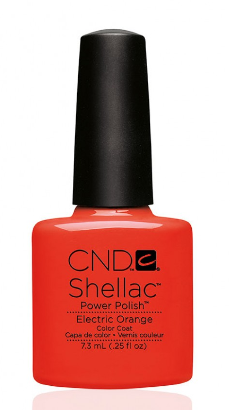 CND 90514 покрытие гелевое / Electric Orange SHELLAC 7,3 мл
