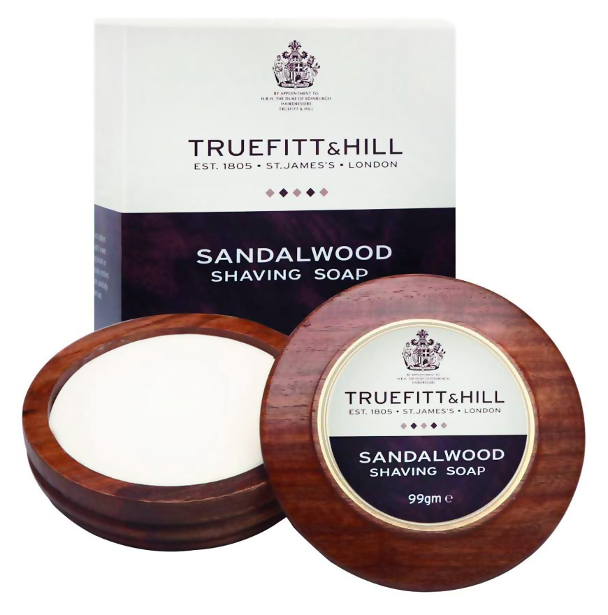 TRUEFITT HILL Мыло-люкс для бритья / Sandalwood Luxury Shavi