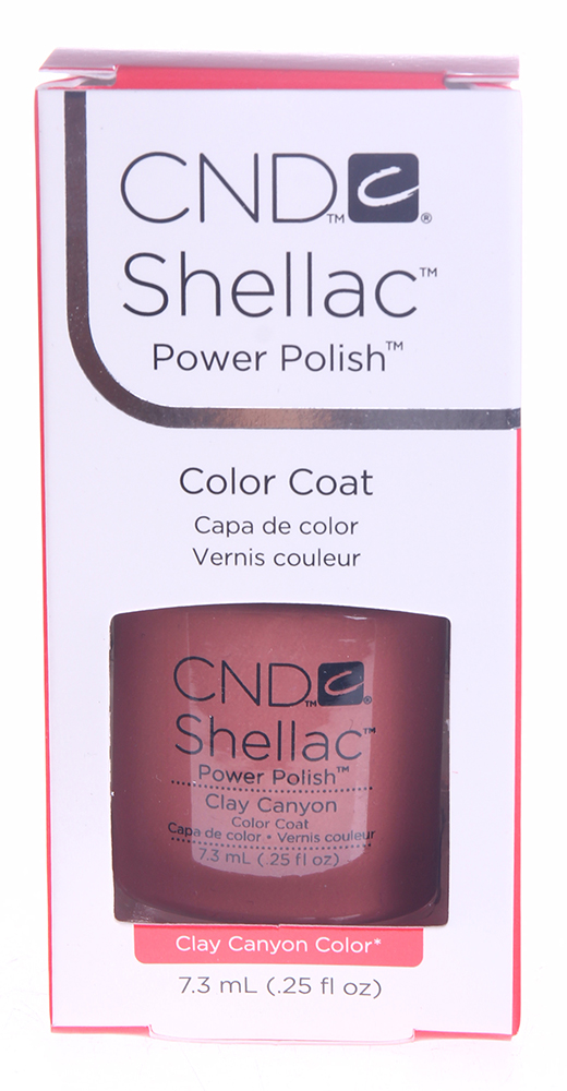 CND 041S покрытие гелевое / Clay Canyon SHELLAC 7,3 мл