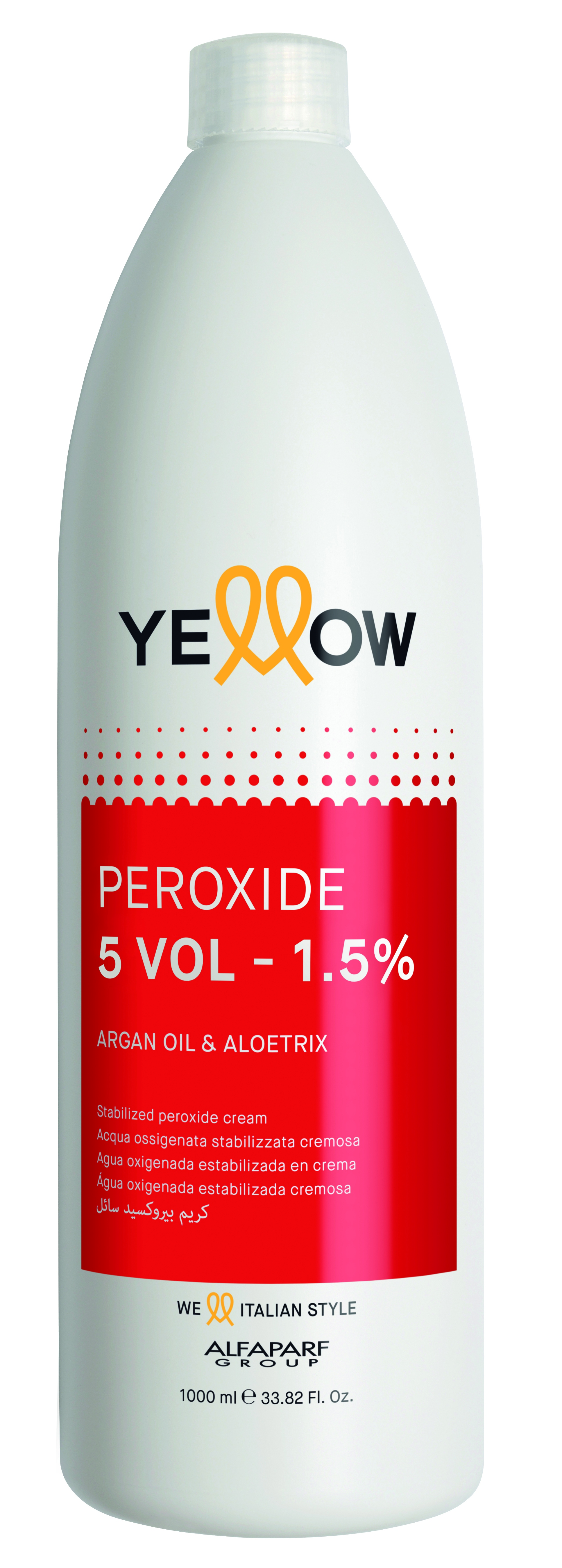 YELLOW Окислитель кремовый 1,5% (5 vol) / STABILIZED PEROXID