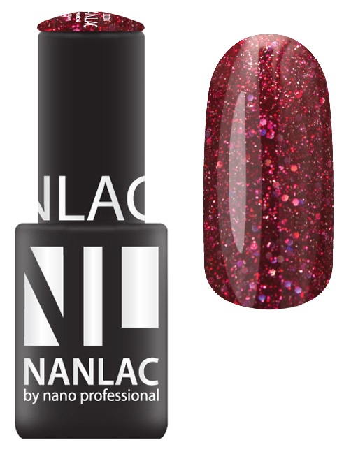NANO PROFESSIONAL 2170 гель-лак для ногтей, красный бриллиан
