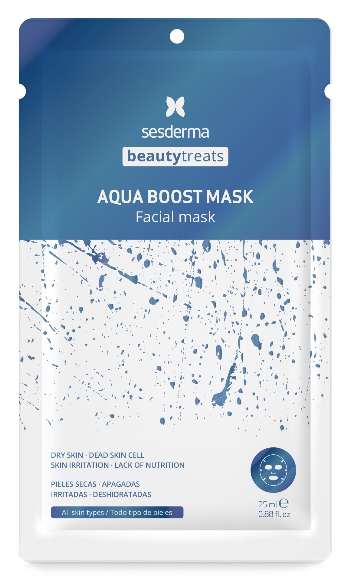 SESDERMA Маска увлажняющая для лица / BEAUTY TREATS Aqua boo