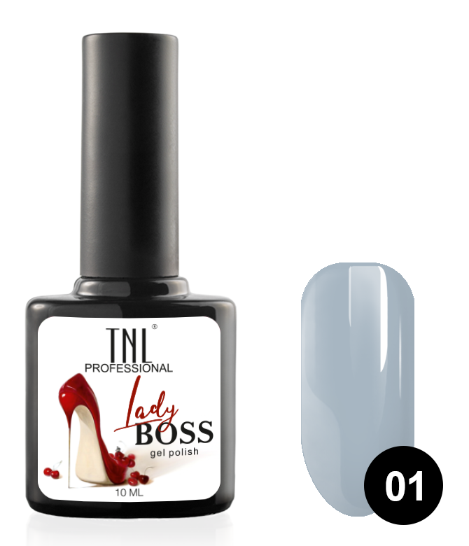 TNL PROFESSIONAL 01 гель-лак для ногтей / Lady Boss 10 мл