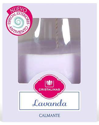 CRISTALINAS Свеча ароматическая Лаванда, 30 часов