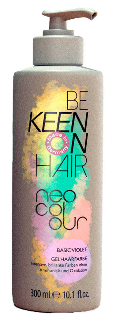 KEEN Пигмент прямого действия для волос, фиолетовый / NEO CO