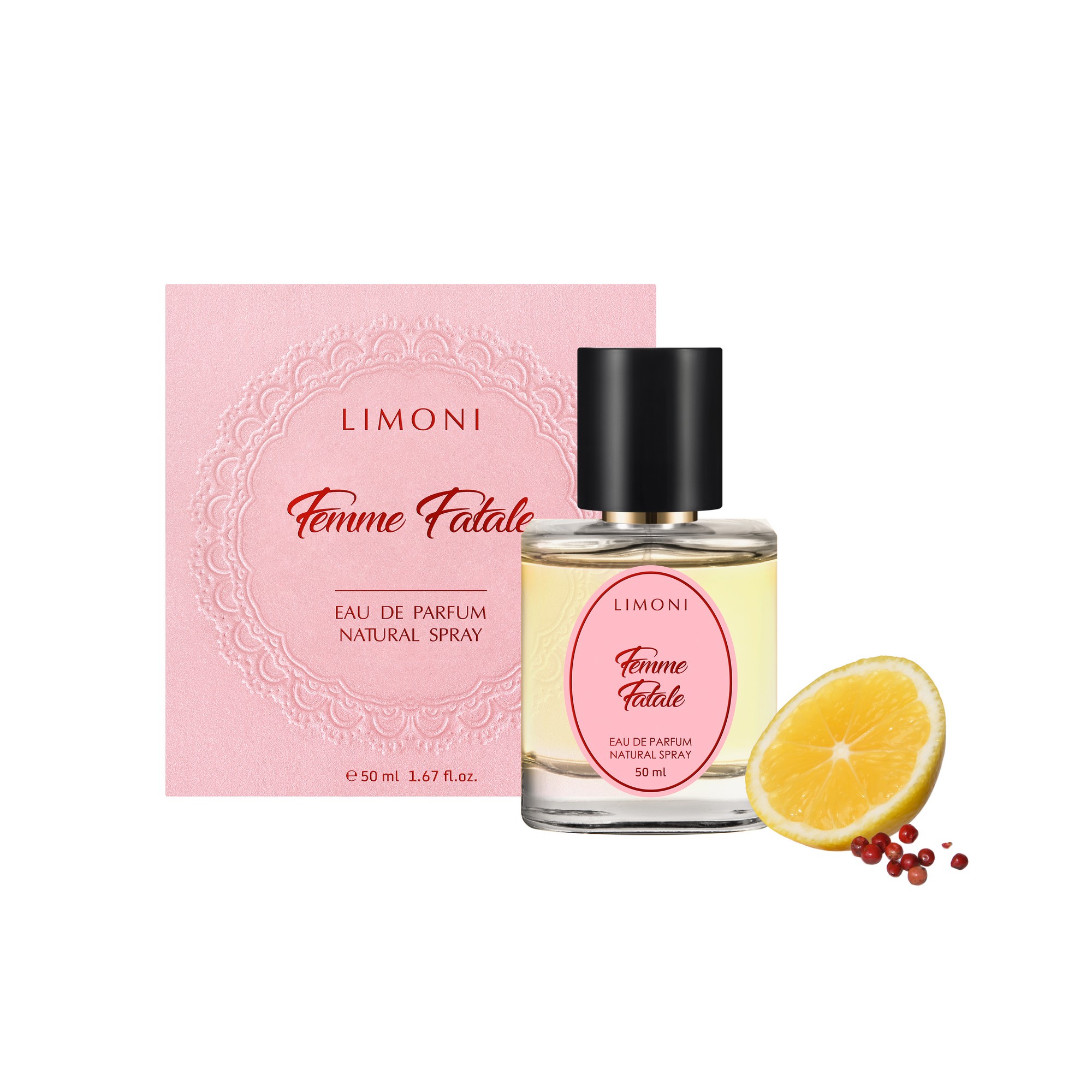 LIMONI Вода парфюмерная / Femme Fatale Eau de Parfum 50 мл