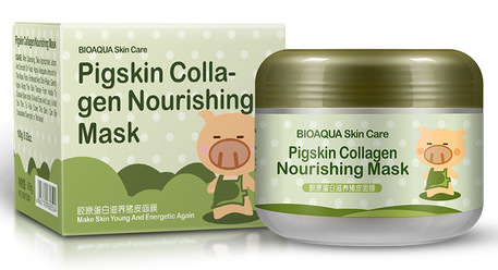 BIOAQUA Маска коллагеновая питательная / Pigskin Collagen 10