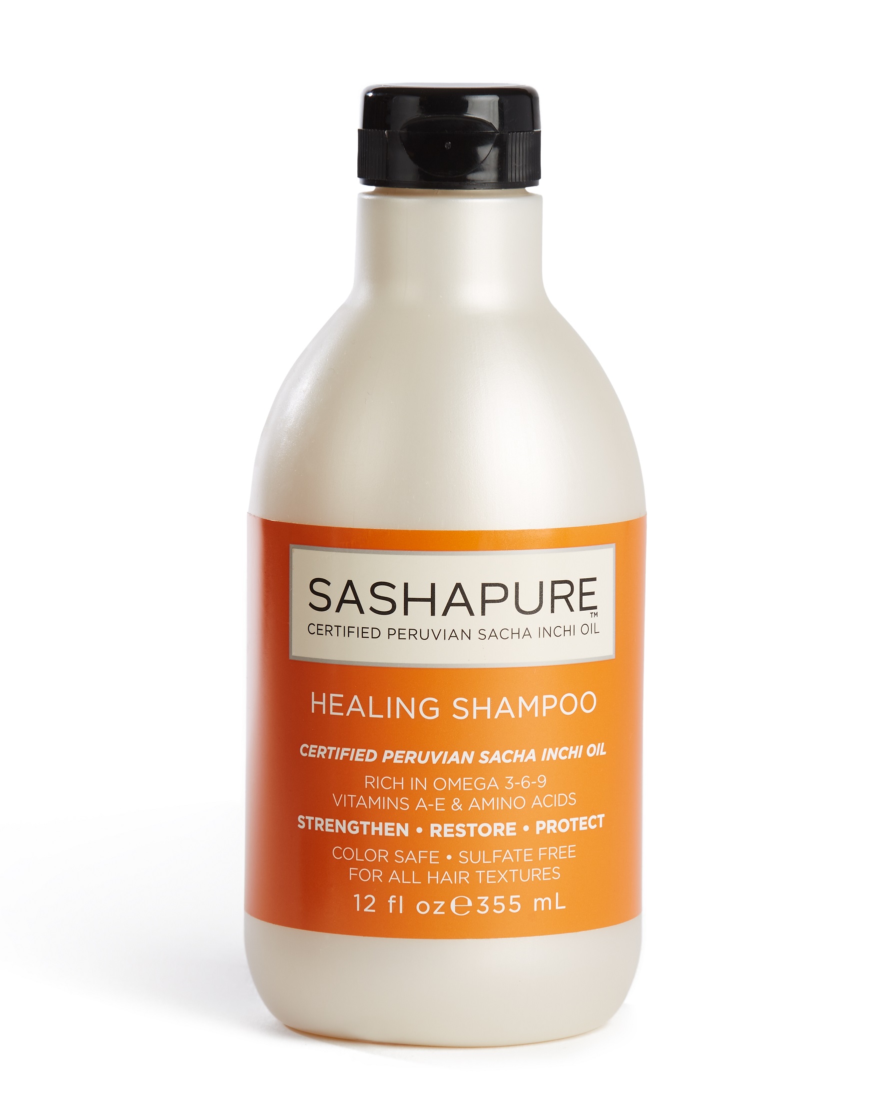 SASHAPURE Шампунь восстанавливающий бессульфатный для волос 