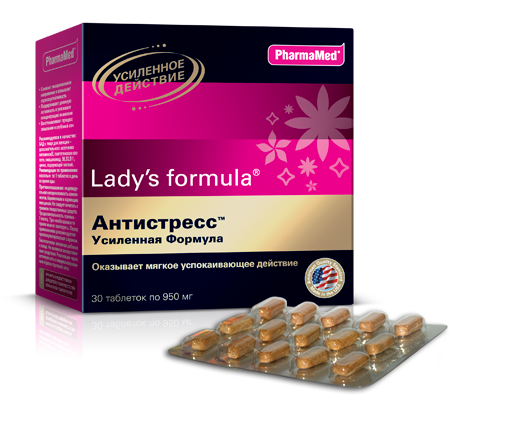 LADY'S FORMULA Антистресс усиленная формула, таблетки 950 мг