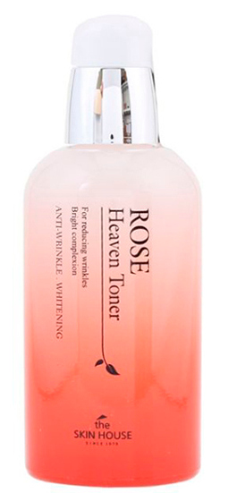 THE SKIN HOUSE Тонер антивозрастной с экстрактом розы / Rose