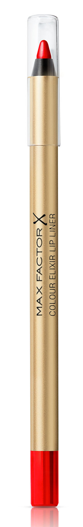 MAX FACTOR Карандаш для губ 10 / Colour Elixir Lip Liner red