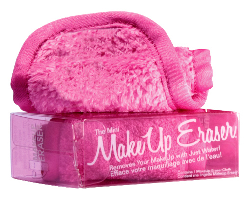 MAKEUP ERASER Материя-мини для снятия макияжа, розовая