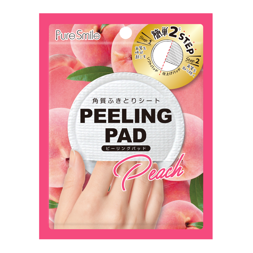 SUNSMILE Пилинг-диск для лица с экстрактом персика / Peeling