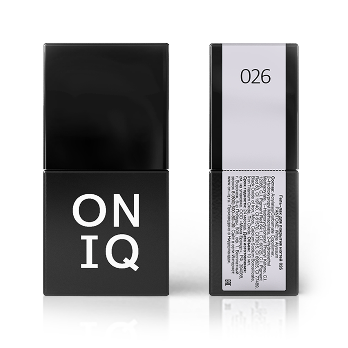 ONIQ Гель-лак для покрытия ногтей, Pantone: White Alyssum, 1