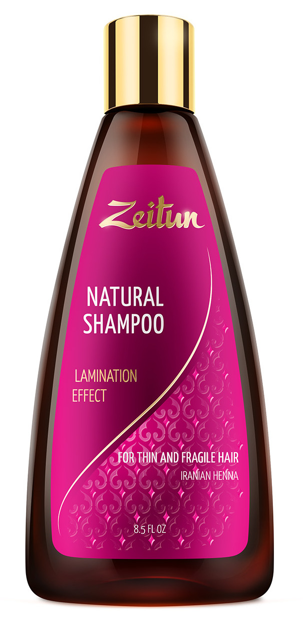 ZEITUN Шампунь для тонких и хрупких волос Эффект ламинирован