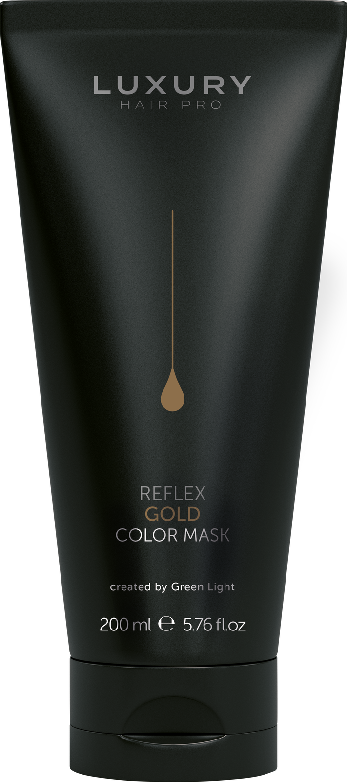 GREEN LIGHT Маска оттеночная для волос, золотая / Reflex Col