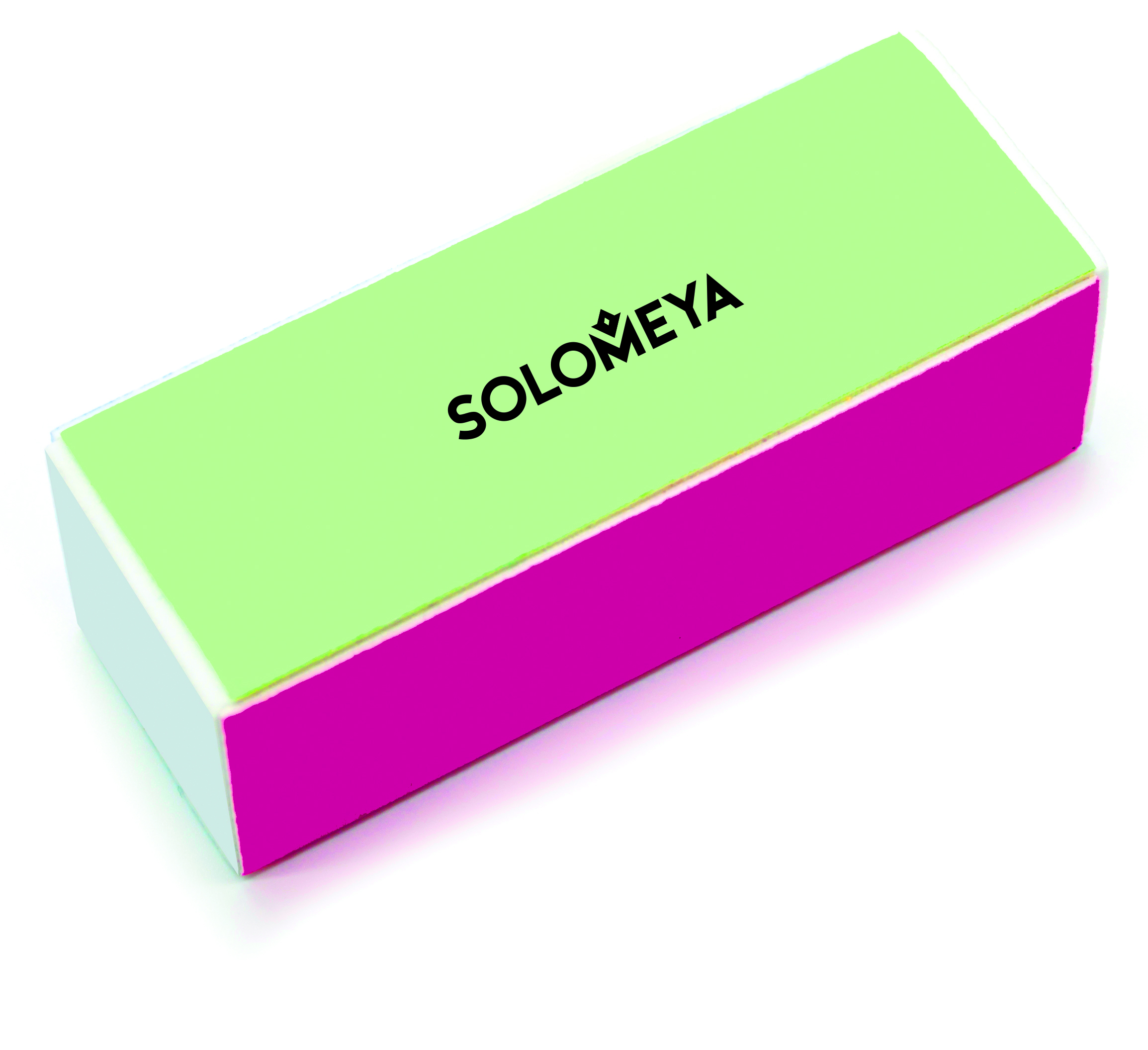 SOLOMEYA Блок-полировщик 4-х сторонний для ногтей / 4 WAY BL
