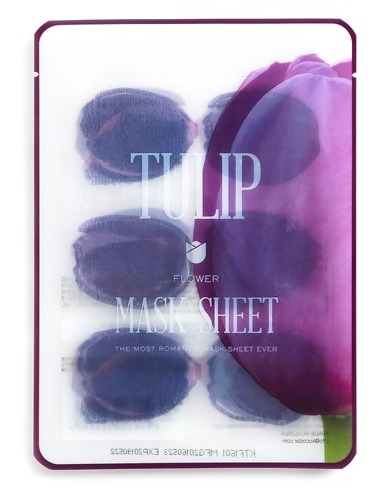 KOCOSTAR Маска-слайс для лица, тюльпан / TULIP FLOWER MASK S