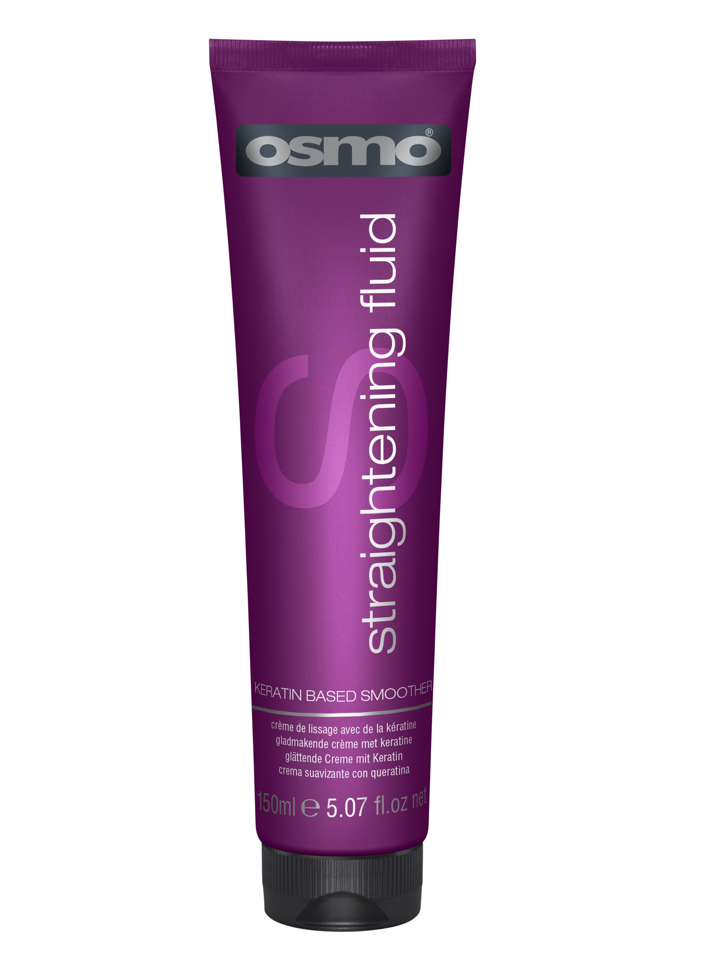 OSMO Флюид кератиновый для выпрямления кудрявых волос / Stra