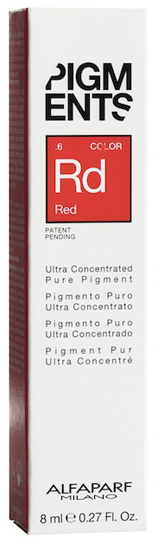 ALFAPARF MILANO Пигмент-тюбик красный 6 / PIGMENTS Red 8 мл