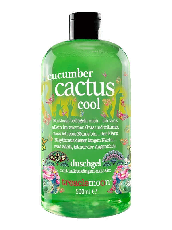 TREACLEMOON Гель для душа Освежающий кактус / Cucumber cactu