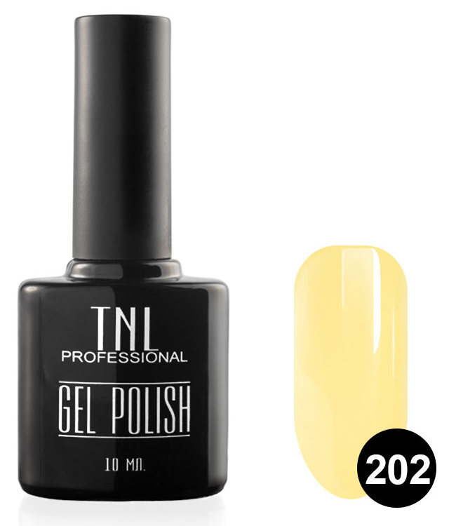 TNL PROFESSIONAL 202 гель-лак для ногтей, сливочное масло 10