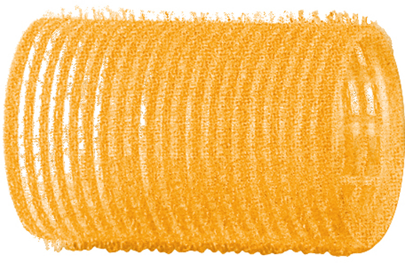 DEWAL PROFESSIONAL Бигуди-липучки желтые d 32 мм 12 шт/уп