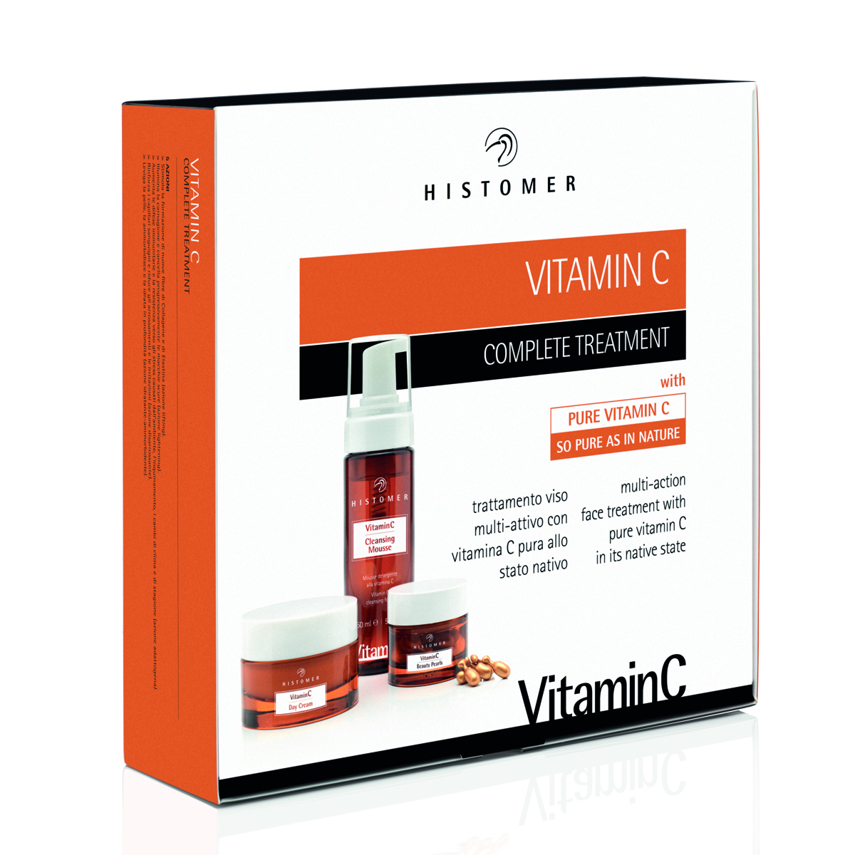 HISTOMER Набор Комплексный уход витамин С (мусс 150 мл, крем