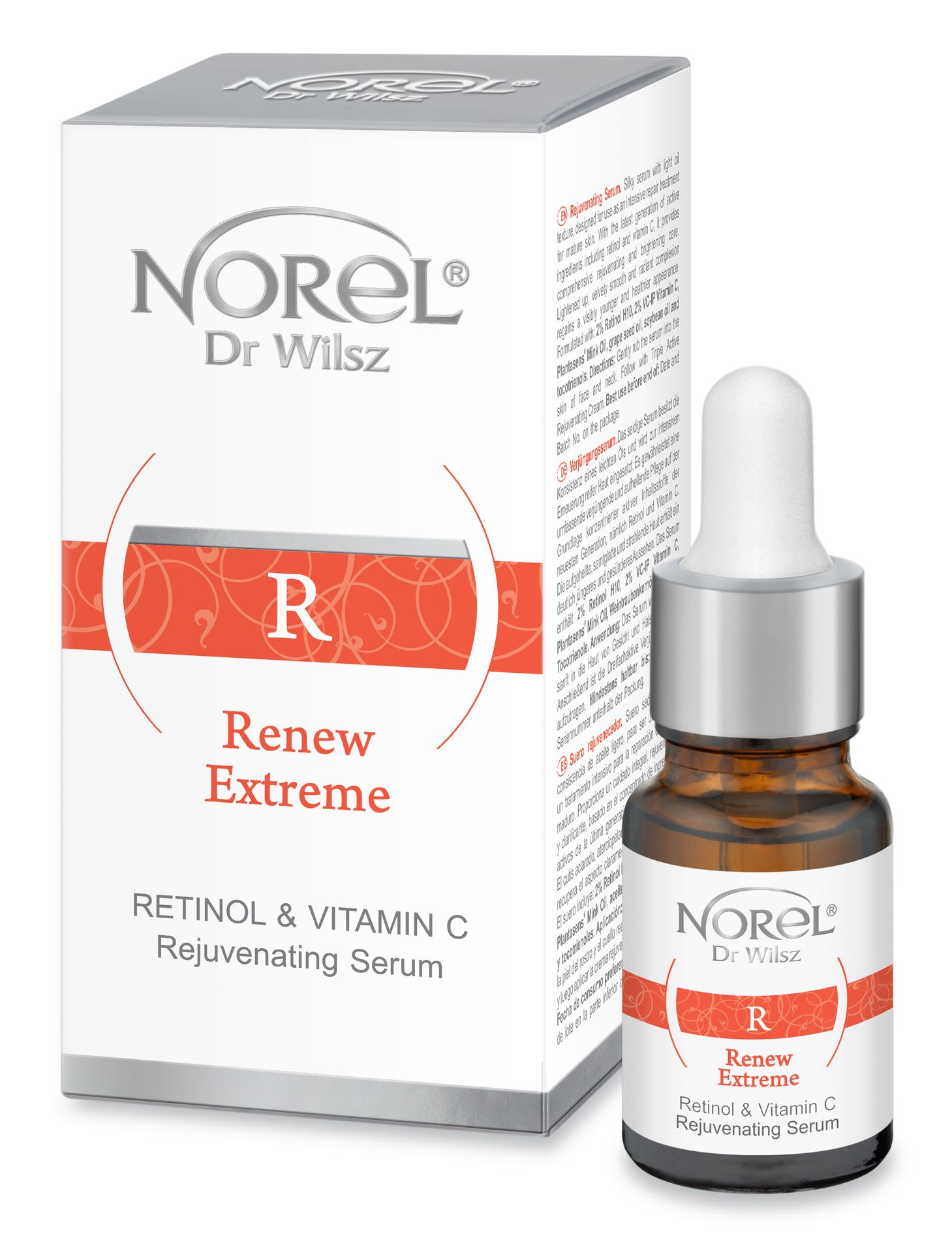 NOREL Dr. Wilsz Сыворотка с ретинолом и витамином С для лица