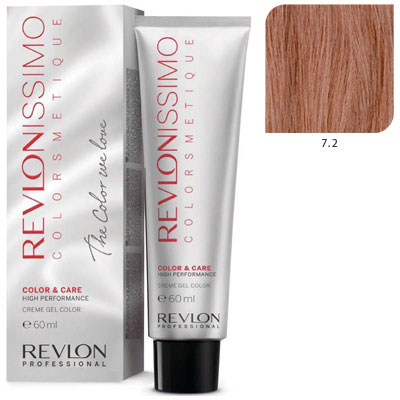 REVLON PROFESSIONAL 7.2 краска для волос, блондин переливающ