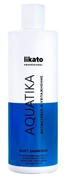 LIKATO PROFESSIONAL Софт-шампунь с коноплей для волос / AQUA