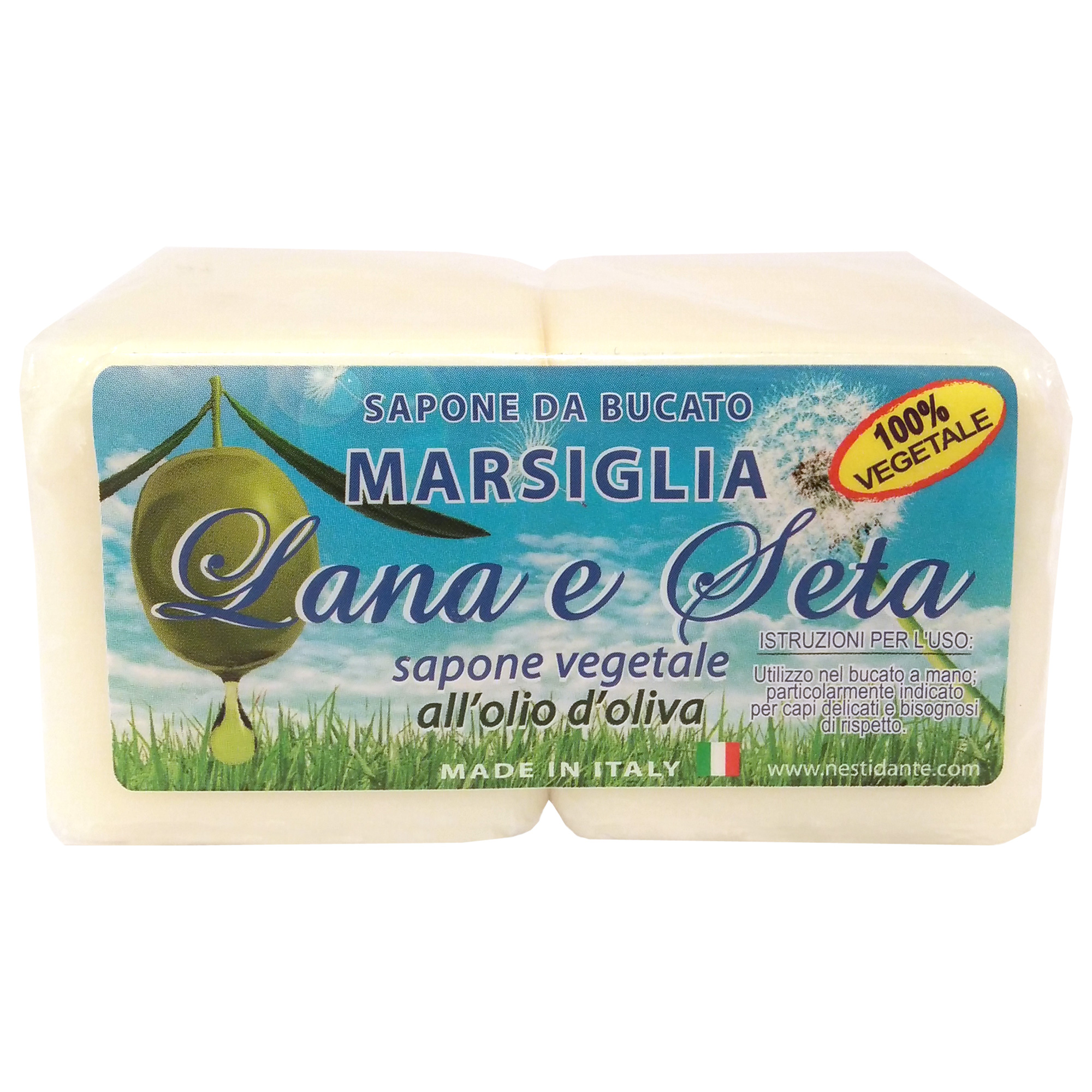 NESTI DANTE Мыло Шерсть и шелк / Lana & Seta with olive oil 